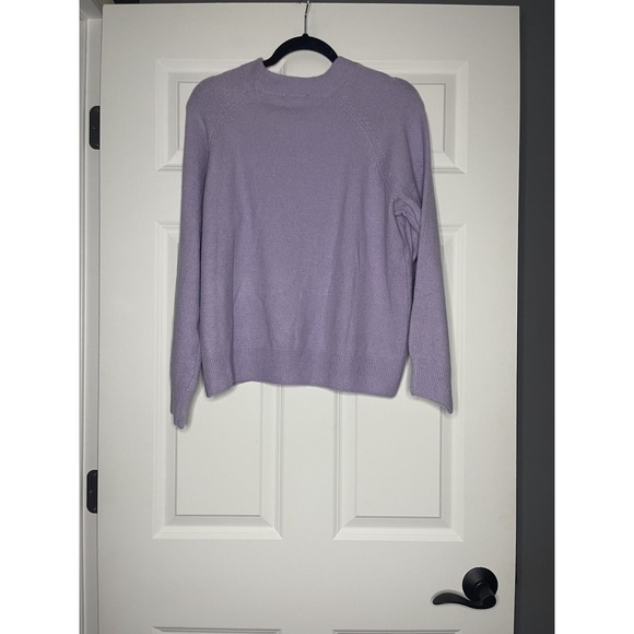 Vince Camuto Azalea Crew Neck Knit sweater xl Lilac purple NWT - Picture 2 of 2